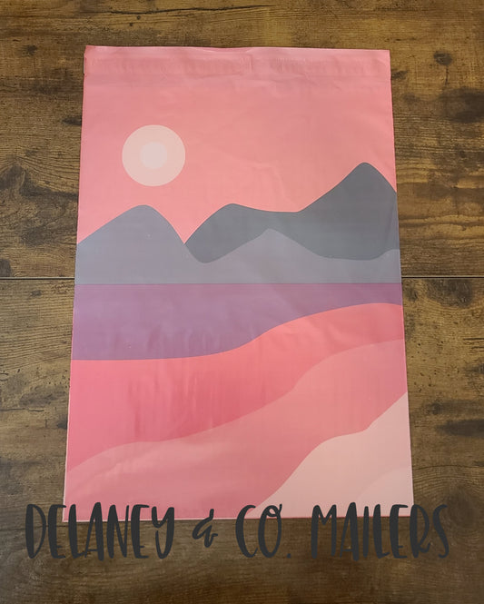 12x15.5 Sunset Mountain Polymailer [10]