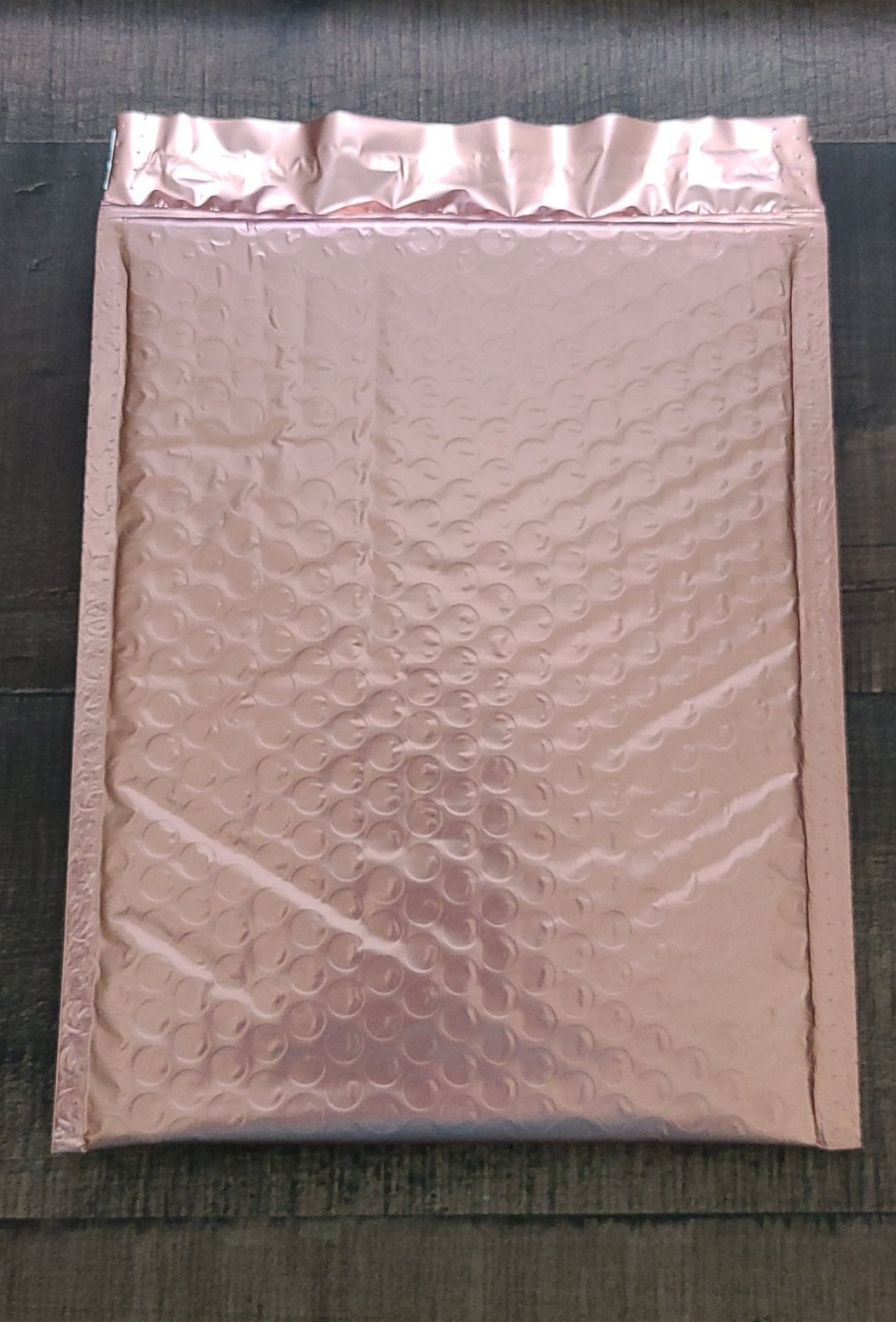 8.5x12 Rose Gold Bubble Mailer