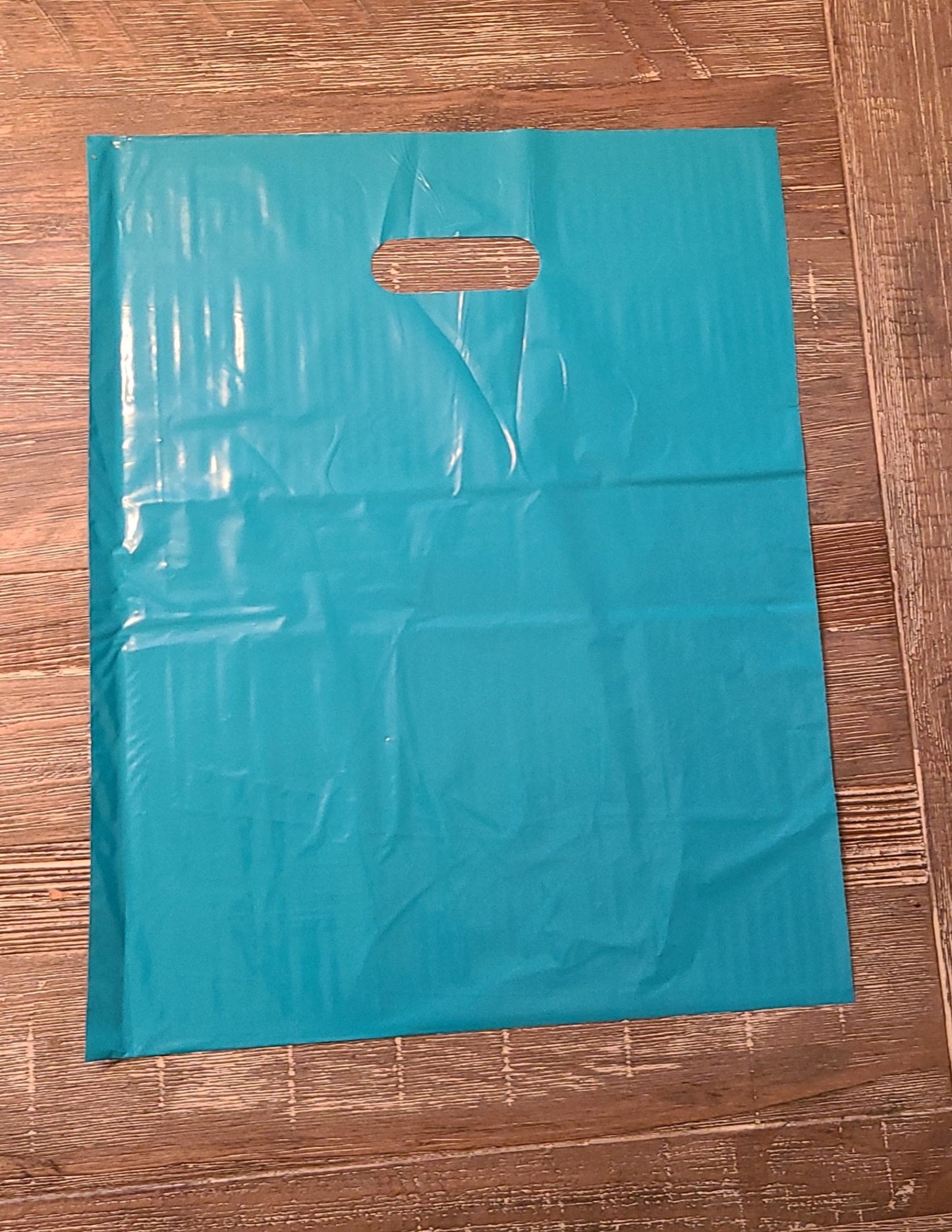 12x15 Teal Merch. Bag [10]