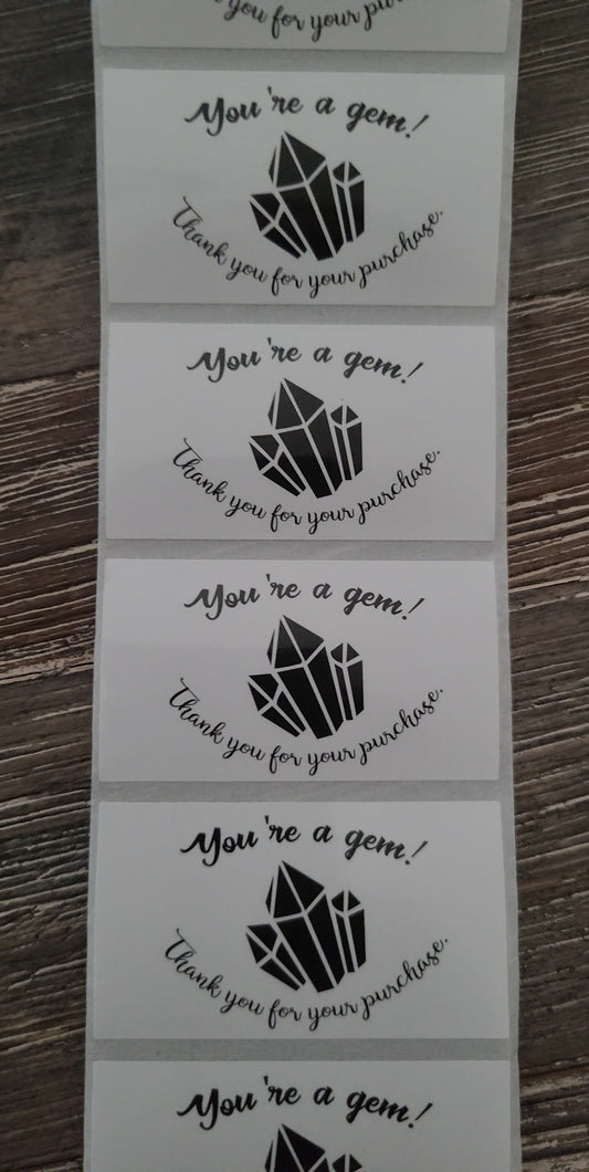 You're A Gem! Stickers [50]