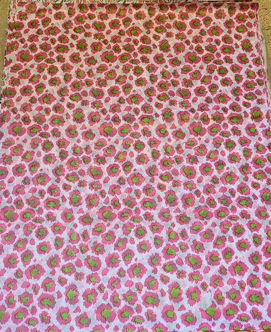 Tissue Paper - Pink Leopard [12]