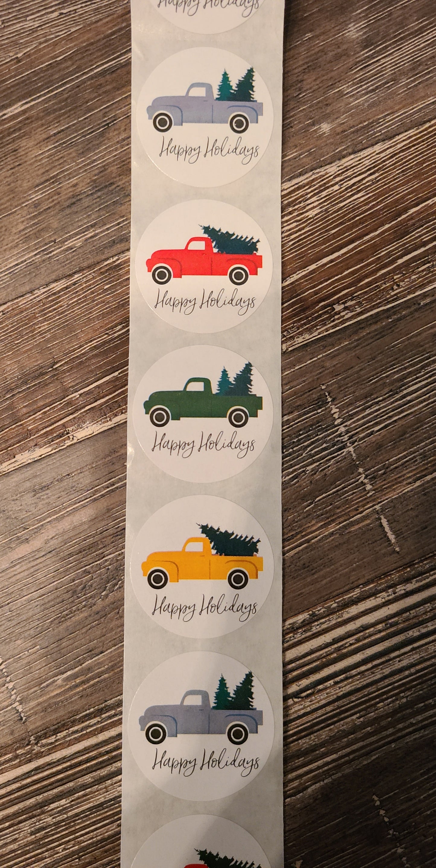 Happy Holidays Stickers