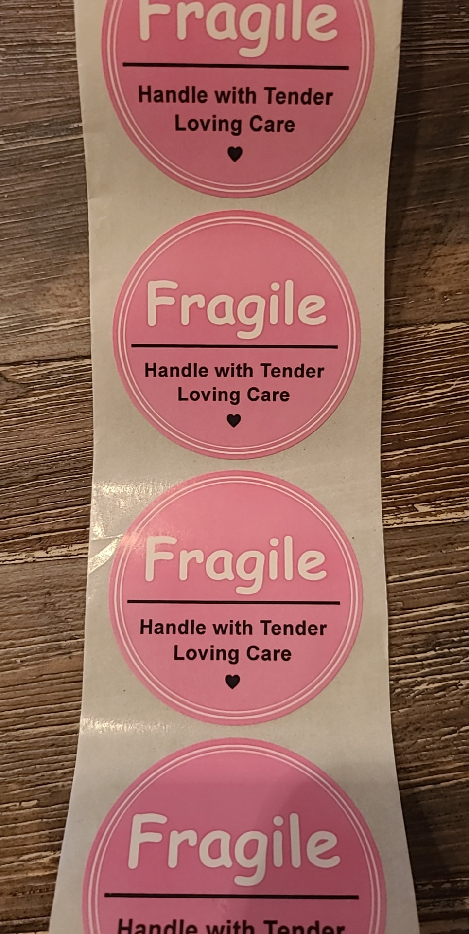 Fragile Stickers