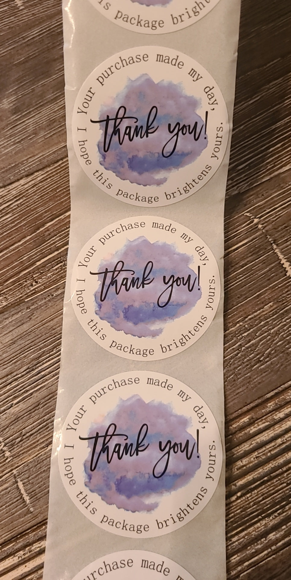 Your Purchase Made My Day Stickers