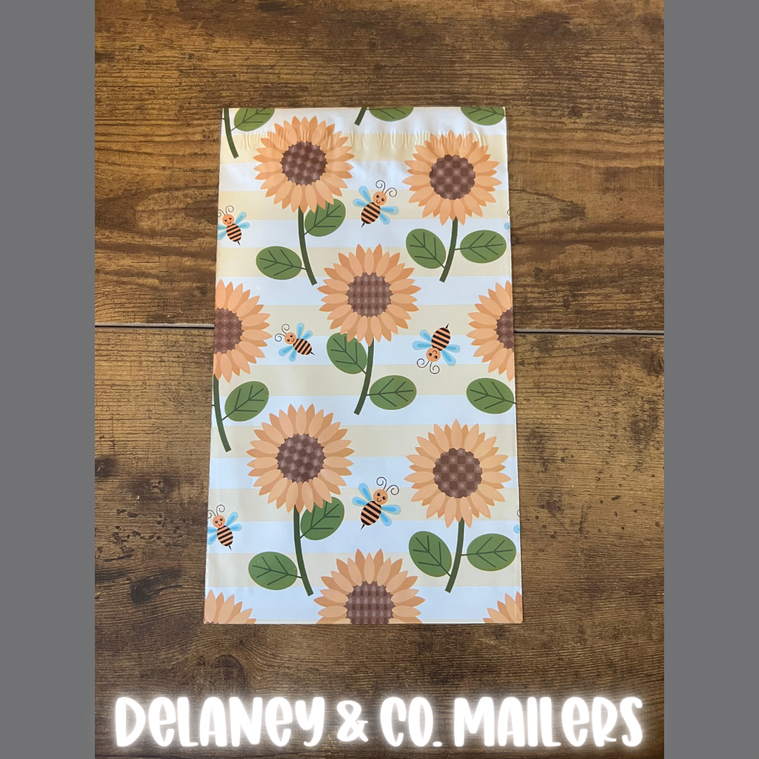 6x9 Sunflower Polymailer [10]