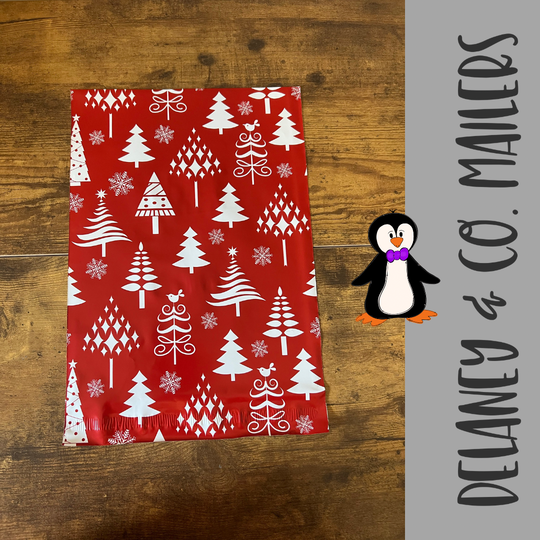 Christmas Tree Polymailers