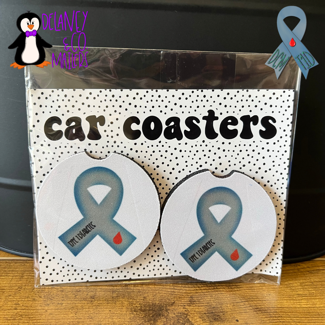 T1D Car Coasters