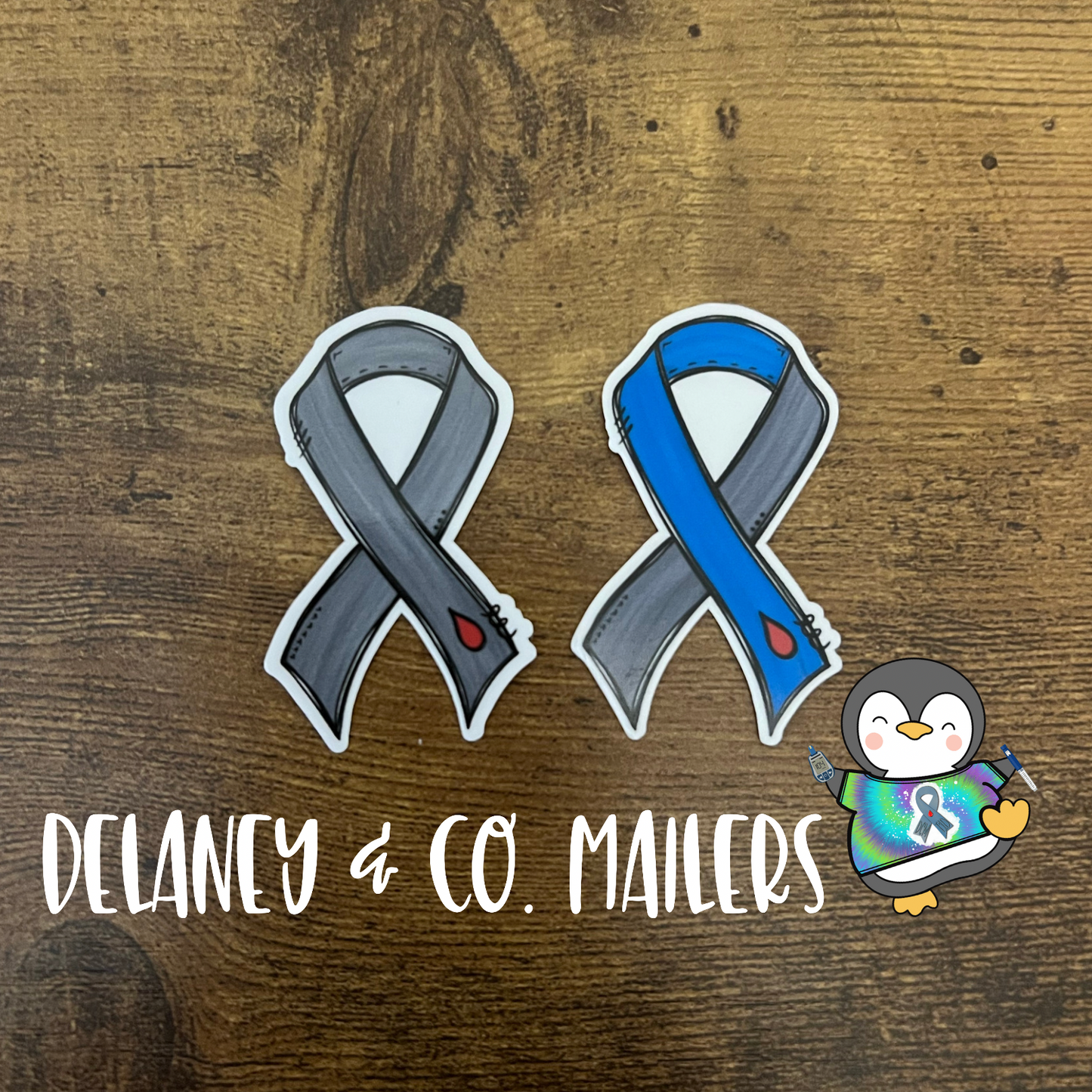 T1D Awareness [2 pack - Vinyl Stickers]