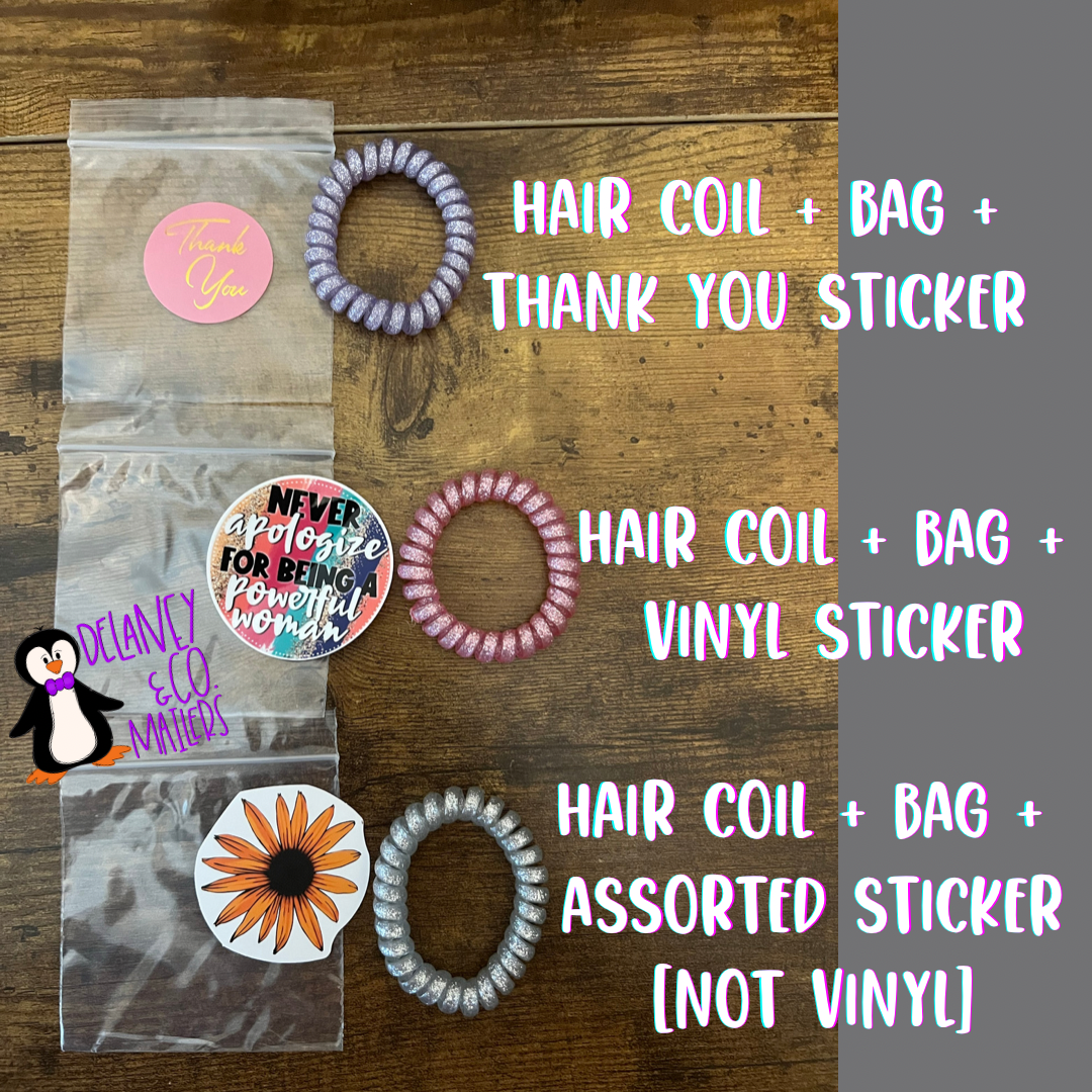 Glitter Hair Coil + Add ons