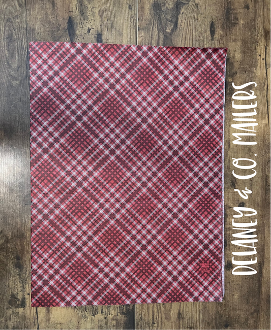 Tissue Paper - Red Plaid [12]