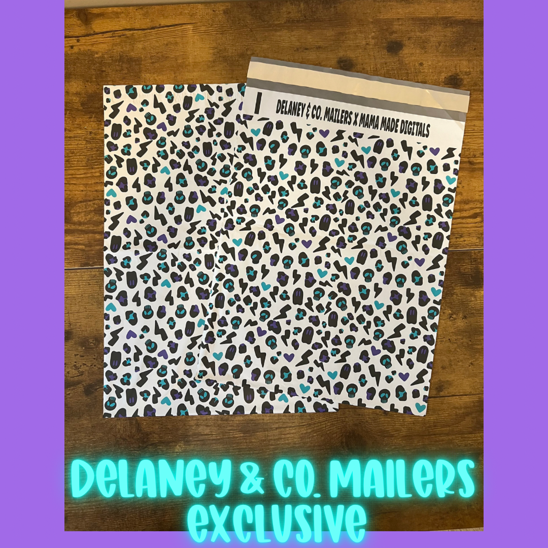 10x13 Death Leopard Polymailer - DCM Exclusive