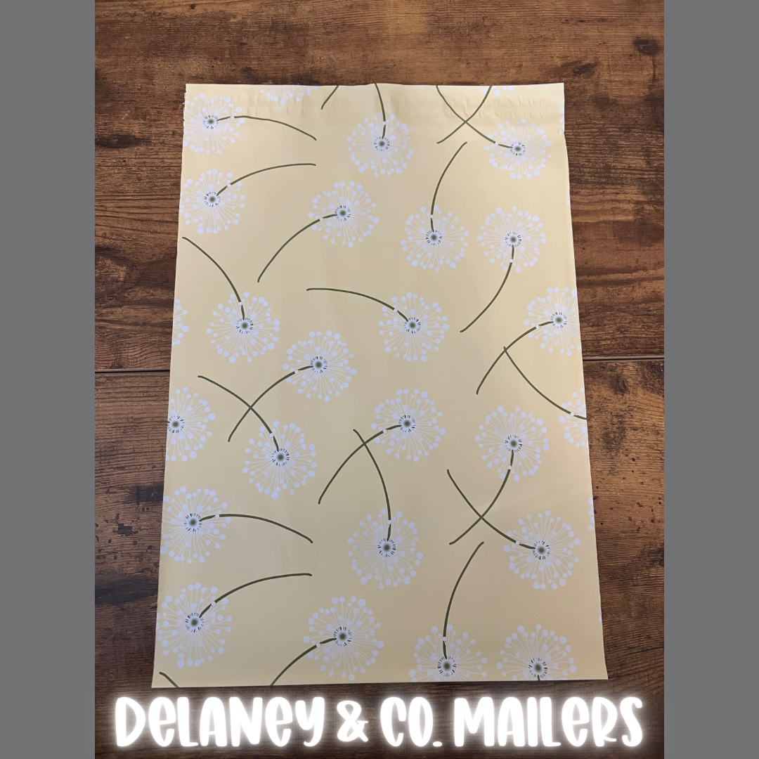 12x15.5 Dandelion Polymailer [10]