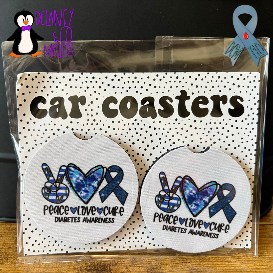 T1D Car Coasters