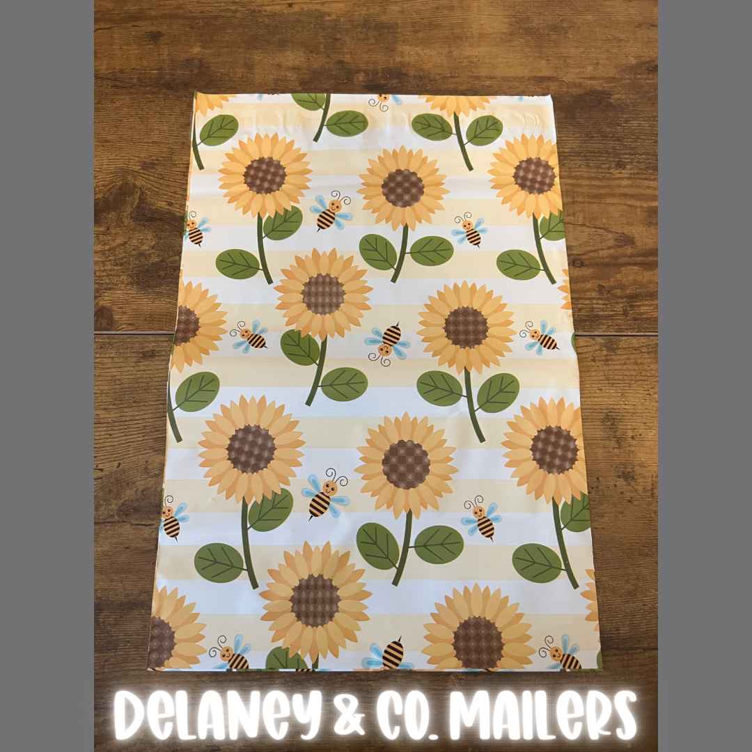 12x15 Sunflower Polymailer [5]