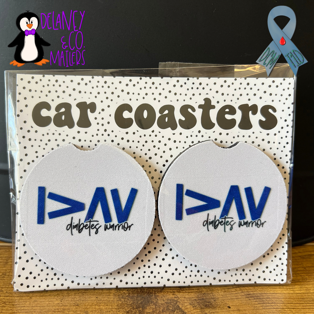 T1D Car Coasters