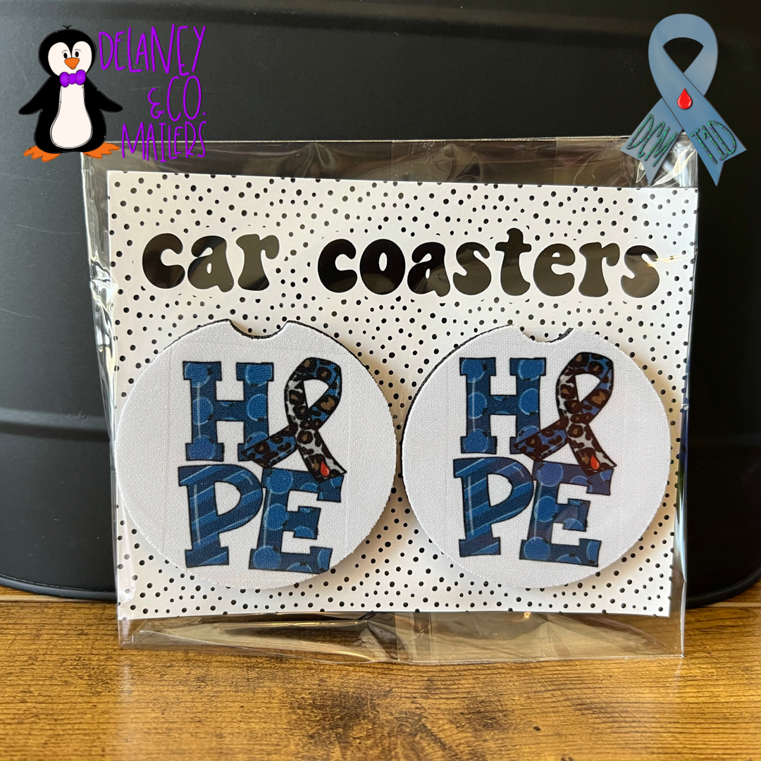 T1D Car Coasters