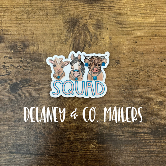 SQUAD [Vinyl Sticker]