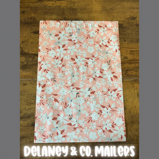 7.5x10.5 Spring Floral Polymailer [10]