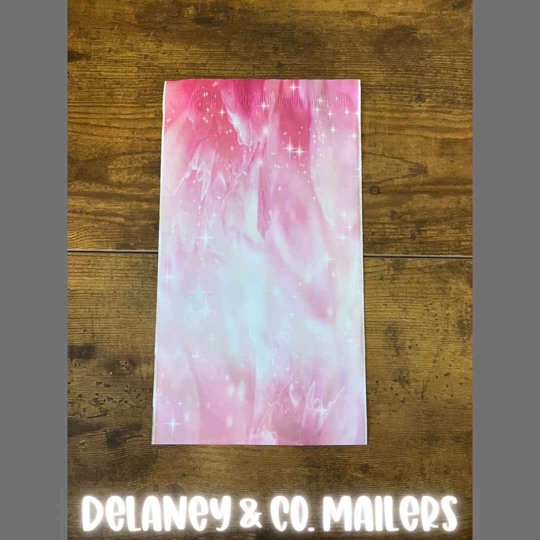 6x9 Pink Galaxy Polymailer [10]