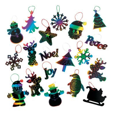 Scratch & Hang Ornaments [10]