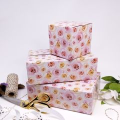 9x6x3 Rose/Floral Shipping Box